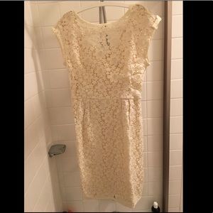 Nanette Lenore Around the World Dress in cream